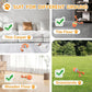 Interactive Dog Toys - [2025 Newly Upgraded] Motion Activated Ball for Small/Medium/Large Dogs, Automatic Moving Dog Toy Wicked Ball for Boredom & Training, Music, USB Rechargeable (Orange)