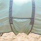 Horse Fly Sheet with Detachable Neck Cover & Belly Wrap, Adjustable Fly Sheet for Horses, Ventilated Airflow Mesh Equine Cooling Summer Flysheet Green 75