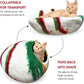 Woolygon Premium Felt Cat Cave Bed – Wool Kitty Beds Handcrafted Kitten Caves Bed for Indoor Cats - Made from 100% Eco-Friendly Merino Wool, Foldable Cat Hidewawy Covered Cat House Pod (Candy Swirl)