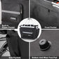 COFIT Detachable Bike Basket, Multi-Purpose Bicycle Handlebar Basket for Pet, Shopping, Commuter, Camping and Outdoor