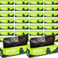 Harloon 6000 Counts Dog Poop Waste Bags 30 Rolls Extra Thick Strong Leak PET Proof Bags Disposable Bulk Universal Doggy Roll Waste Box for Puppy Outdoor Walking Travel(Black,13 x 9 Inches)