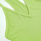 iGENJUN Workout Tops for Women Racerback Basic Tank Summer 2025 Camisole V Neck Slim Fit Ribbed Sleeveless