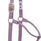 Weaver Equine Nylon Horse Halter, Triple-Ply Cheek Design, Original Non Adjustable Halters for Horses, Equine Tack,Average Size, Black
