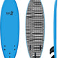 Rock-It 6' Albert Performance Fish Soft Top Surfboard Surf Board, Foam Surfboard, Kids Surfboard, Adult Surfboard, Tabla De Surf, Beginner Surfboard