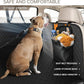 Back Seat Extender for Dogs, Heavy Duty Dog Car Seat Cover for Back Seat and Aggressive Chewer, Large Hard Bottom Car Seat Cover for Dogs, Dog Hammock for Car, Travel Pet Car Bed for Car, SUV, Truck