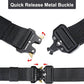 KingMoore Men's Tactical Belt Heavy Duty Webbing Belt Adjustable Military Style Nylon Belts with Metal Buckle