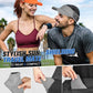 GXCROR Sports Sun Visor Hat Men Women, Lightweight Breathable Quick Dry Sports Sun Hat for Running Golf Tennis