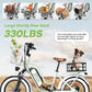 Electric Bike for Adults, 20"x 4" Fat Tire 35MPH Ebike, 1450W Peak Mountain Bike with 48V 20AH Removable 960WH Battery, 80 Miles Max Range Hydraulic/Mechanical Disc Brake 7-Speed Electric Bicycle