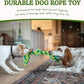 SHARLOVY Dog Rope Toy for Medium Dogs, 2 Pack Heavy Duty Dog Chew Toys for Aggressive Chewers, Interactive Tug of War Dog Toys for Medium to Large Breed