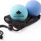 Physical Massage Therapy Ball Set - Ideal for Yoga, Deep Tissue Massage, Trigger Point Therapy and Myofascial Release Physical Therapy Equipment