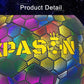 Soccer Ball, Holographic Reflective Glowing Soccer Ball for Men Women Training