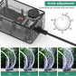 hygger See-Through Air Pump for Aquarium: Adjustable Oxygen Pump，Silent Powerful Aerator Pump 2.5W 2 Air Outlets Ultra Silent for Small Medium Fish Tank,Hydroponic Systerm, Household Commercial Use