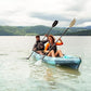 Perception Tribe 13.5 Sit on Top Tandem Kayak for All-Around Fun Large Rear Storage with Tie Downs