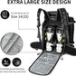 65L Ski Boot Bag,Large Duffle Travel Bag,1680D Nylon Waterproof Padded Ski Boot Bag Backpack For Women Men Kids