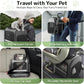 Pawtners Cat Carrier Backpacks Expandable Cat Backpack with Breathable Mesh, Pet Carrier Backpack for Cats Small Dogs Puppies Up to 18 Lbs, Dog Carrier Backpack for Travel Hiking Camping Outdoor