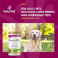NaturVet Glucosamine DS Plus Level 2 Moderate Care Joint Support Supplement for Dogs and Cats, Chewable Tablets Time Release, Made in The USA, 240 Count