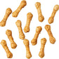 Fieldcrest Farms Nothin' to Hide 3 inch Ultra Knotted Bone Treats - Natural Rawhide Alternative Treats for Dogs, Collagen Based Snack for Heavy Chewers up to 15lbs - Beef Flavor, 12 Pack