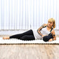 Leewadee Small Yoga Bolster – Shape-Retaining Cervical Neck Roll, Tube Pillow for Comfortable Reading, Kapok Filling, 22 x 6 x 6 inches