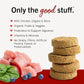 Stella & Chewy's Freeze-Dried Raw Dinner Patties - Chicken Recipe - High Protein Grain-Free Puppy & Dog Food - Perfect For Picky Eaters - 25 oz