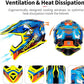VCOROS H637 Adult Motocross Helmets ATV Dirtbike BMX MX Offroad Adventure UTV Helmets DOT Approved