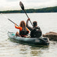 Perception Tribe 13.5 Sit on Top Tandem Kayak for All-Around Fun Large Rear Storage with Tie Downs