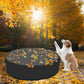 39.5 inch Foldable Dog Pet Bath Pool Cover, Portable Round Collapsible Pool Cover with Oxford Cloth Material and Drawstring Design for Dog Pet Pool, Waterproof and Dustproof (Black)