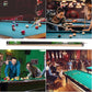 GSE Games & Sports Expert 58" 2-Piece Canadian Maple Hardwood Billiard Pool Cue Sticks for Men/Women, House or Commercial/Bar Use (Several Colors, Weight 18oz, 19oz, 20oz, 21oz Available)