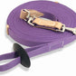 Southwestern Equine 35' Flat Cotton Web Lunge Line with Bolt Snap & Rubber Stop (35', Lavender)