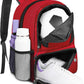 YOREPEK Soccer Backpack,Soccer Bag with Ball Holder, Water resistant Sport Equipment Bags Fit Basketball Volleyball Football