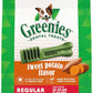Greenies Regular Dental Dog Treats, Sweet Potato Flavor, 12 oz. Pack (12 Treats)