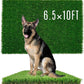 Fake Grass for Dog to Pee on Artificial Grass for Turf Mats for Puppy Training Dogs Pee Pads Extra Large for Dogs 6.5x10FT Dog Supplies Reusable