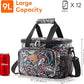 Lifewit Medium Lunch Bag Insulated Lunch Box Soft Cooler Cooling Tote for Adult Men Women, Paisley 12-Can (9L)