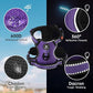 NESTROAD No Pull Dog Harness,Adjustable Oxford Dog Vest Harness with Leash,Reflective No-Choke Pet Harness with Easy Control Soft Handle for Large Dogs(X-Large,Purple)