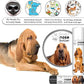 The Blissful Dog Bloodhound Nose Butter for Dry, Cracked Skin, Lick-Safe Dog Nose Balm with Moisturizing Shea Butter, Almond, Olive, and Essential Oils, Pet Supplies, Uncented, 4 oz.