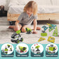 Magnetic Tiles Building Block Set Magnet Tiles Educational Toy Space Adventure Learning Construction Magnetic Toys Set Birthday Gift for Boys Girls Kids Age 3 4 5 6 7 8