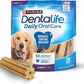 Purina DentaLife Made in USA Facilities Large Dog Dental Chews, Daily - 18 ct. Pouch