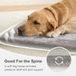 Jiupety 2 in 1 Dog House Indoor, Comfy Cave Bed Covered Dog Bed, Portable House for Medium and Large Dogs, 2XL(35"×27"×26"), Up to 70 Lb, Grey