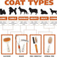 Wahl Premium Patented Dual Level Sensitive Skin Pet Slicker – Ergonomic handle makes Deshedding, Grooming and Brushing Comfortable for you and your Dog or Cat - 858500