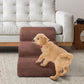 Dog Stairs for Small Dogs - High Density Foam Pet Steps, Extra Wide Dog Ramp with Non-Slip Bottom for High Beds, Couch and Sofa, Best for Dogs Injured, Older Doggy Cats