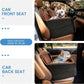 Dog Car Seat for Small Dogs - Puppy Car Seat with Safety Strap & Waterproof Padding, Portable Pet Carrier for Cars, Trucks & SUVs, Comfortable Elevated Bed for Pets Up to 35lbs (Black/Coffee)