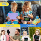 TEKFUN 10in 2 Pack LCD Writing Tablet Coloring Doodle Board Drawing Sketch Pad for Kids with Anti-Lost Stylus, Car Trip Educational Kids Toys Birthday for 3 4 5 6 7 Girls Toddlers