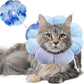 Dog Cat Surgical Recovery Cone Dog Protective Collar, Pet Recovery E-Collar Soft Neck Cone to Stop Licking Wound for Cats & Kittens Small Dog After Surgery