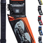 Legend XT420 Field Quiver - Left or Right-Handed Quiver Arrow Holder, Archery Quiver with 3 Arrow Tube, Durable Nylon Hip Quivers with Multiple Pockets for Archery Accessories, Score Card & Tools