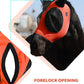 Harrison Howard Horse Fly Mask with Forelock Opening Stretch Breathable and Comfortable for Horses UV -Protection Orange L