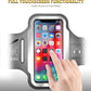 TRIBE Running Phone Holder Armband. iPhone & Galaxy Cell Phone Sports Arm Bands for Women, Men, Runners, Jogging, Walking, Exercise & Gym Workout. Fits All Smartphones. Adjustable Strap, CC/Key Pocket
