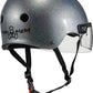 Triple Eight The Certified Sweatsaver Helmet with Visor for Roller Derby, Skateboarding and BMX