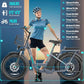 Caroma Electric Scooter with Seat, 48V Removable Battery E-Bike, Up to 30Miles&20MPH, 500/800/1200W Motor, 20" Fat Tire Adult Electric Bicycles for Commuting with Basket