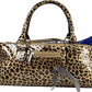 Cheetah Wine Clutch