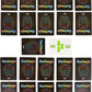 Regal Games Garbage Monsters Card Game Set for Kids, Teens & Adults - 2-4 Player Fun Family Games - Travel Playing Cards (16 Garbage Monsters Cards)