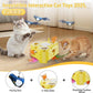3-in-1 Interactive Cat Toy for Indoor Cats,Automatic Kitten Toys,Flying Bird,6 Holes Mole,Rotating Feather, USB Rechargeable Electronic Interactive Feather Toy for Bored Adult & Kitten Cats